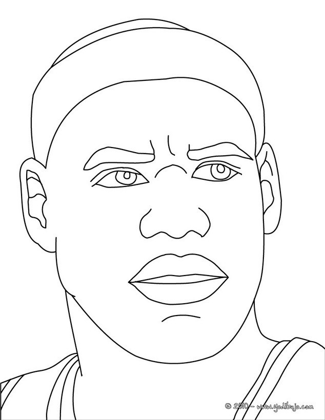 Lebron James Coloring Pages
 Lebron James Coloring Pages Bestofcoloring