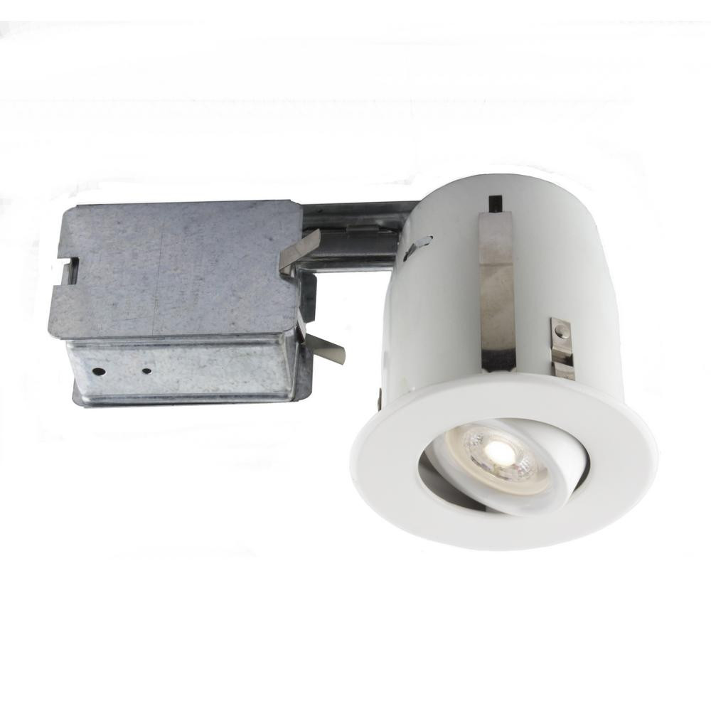 Best ideas about Led Recessed Lighting Kit
. Save or Pin Bazz Recessed LED 4 in Matte White Recessed LED Lighting Now.