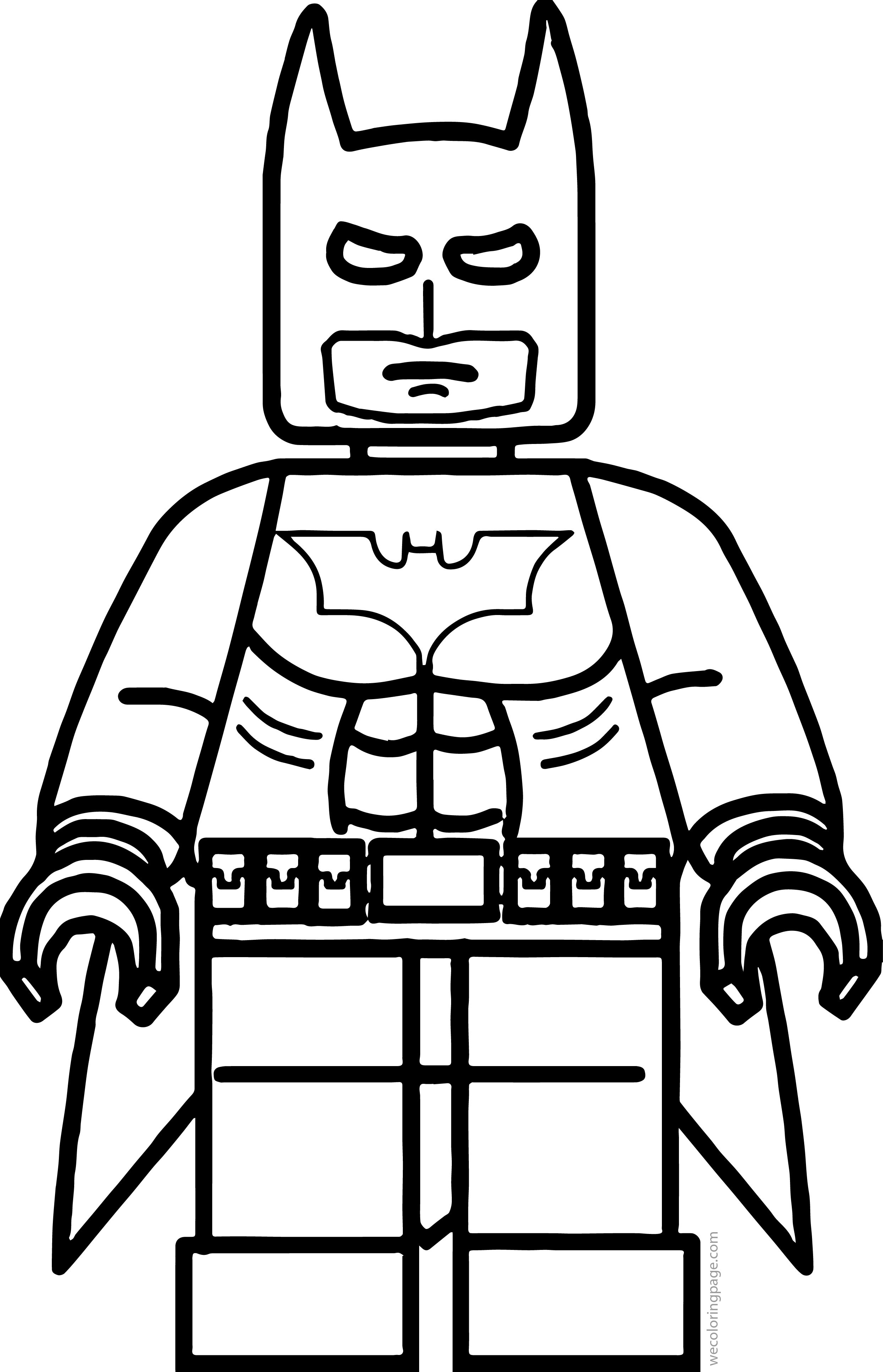 Lego Batman Coloring Sheet
 Lego Batman Coloring Page