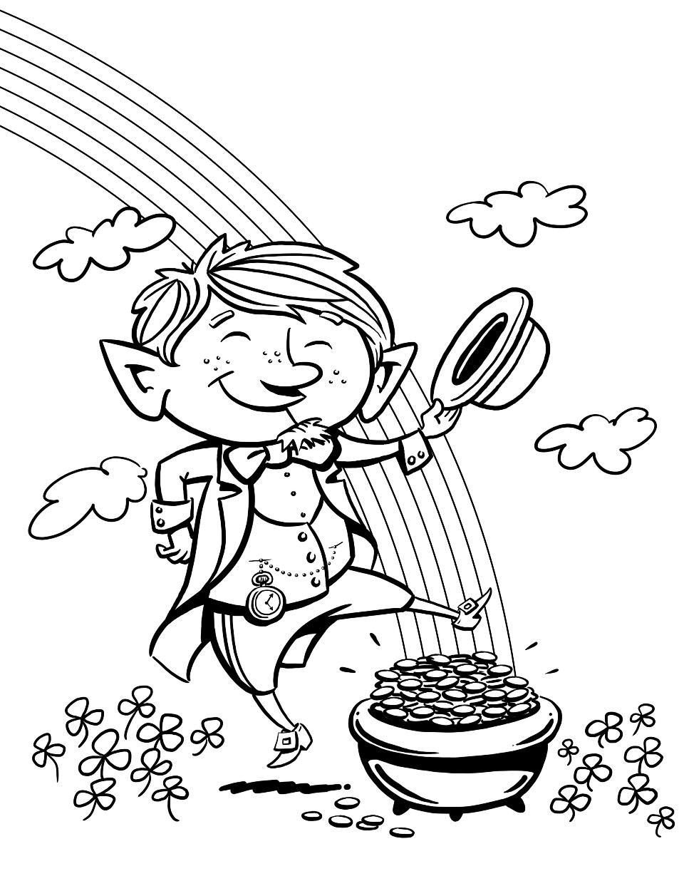 Leprechaun Coloring Pages
 Leprechaun Coloring Pages Best Coloring Pages For Kids
