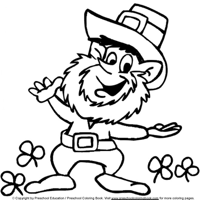 Leprechaun Coloring Pages Free
 Leprechaun Coloring Pages Dr Odd