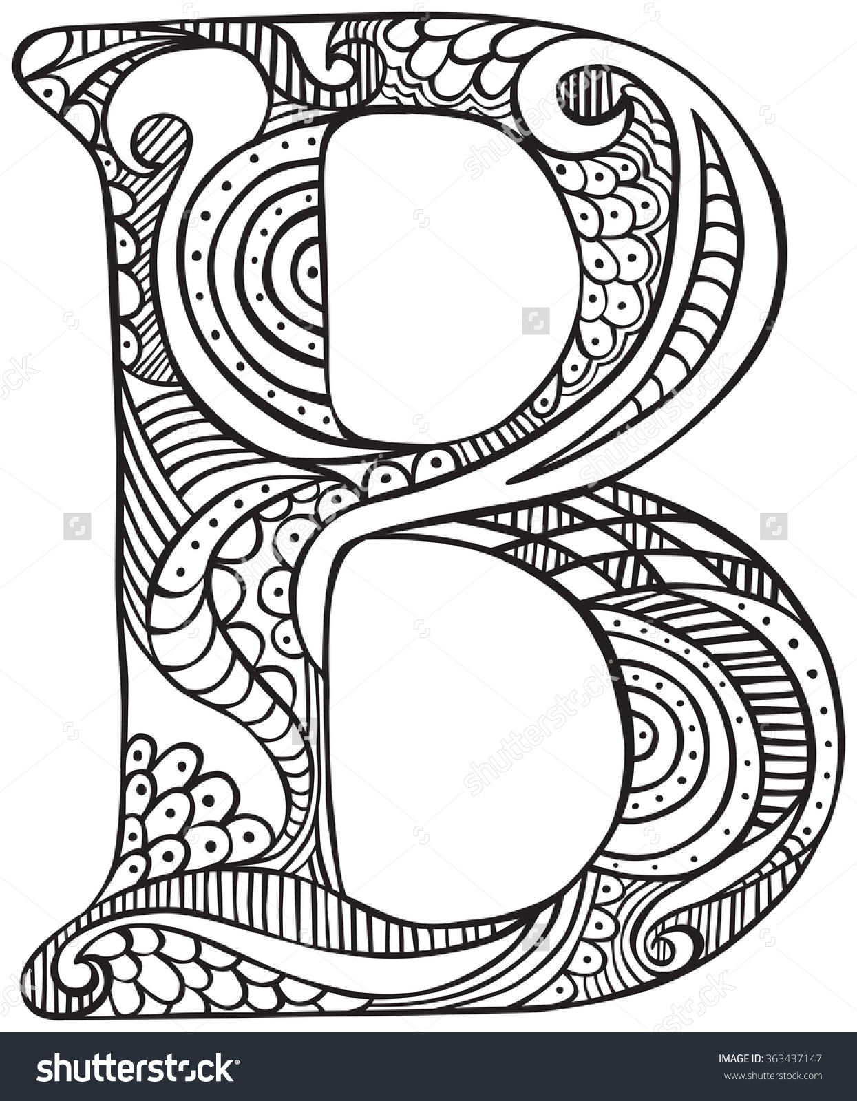Letter Coloring Pages For Adults
 Surprise Letter A Coloring Pages For Adults Fresh