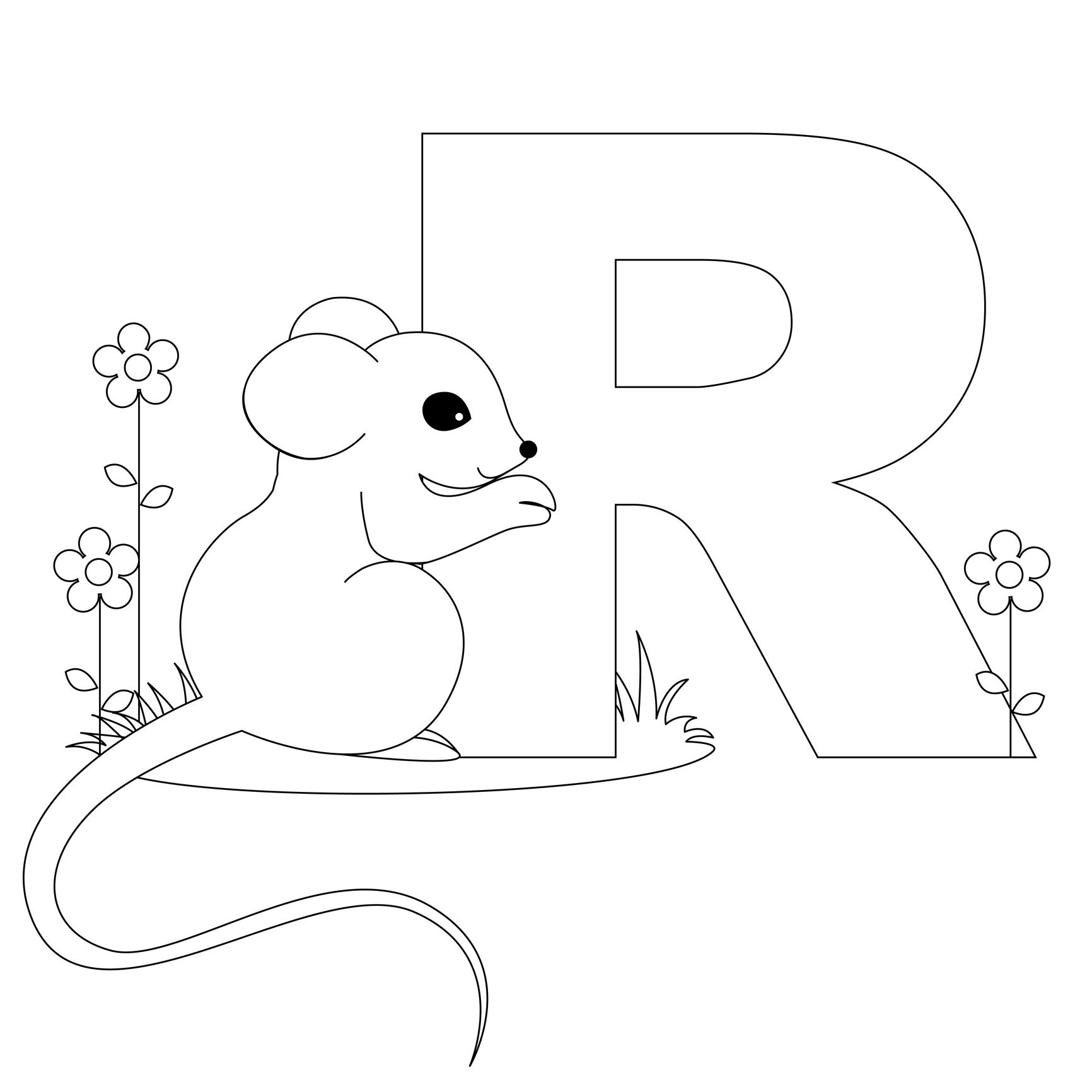 Letter I Coloring Pages
 Free Printable Alphabet Coloring Pages for Kids Best