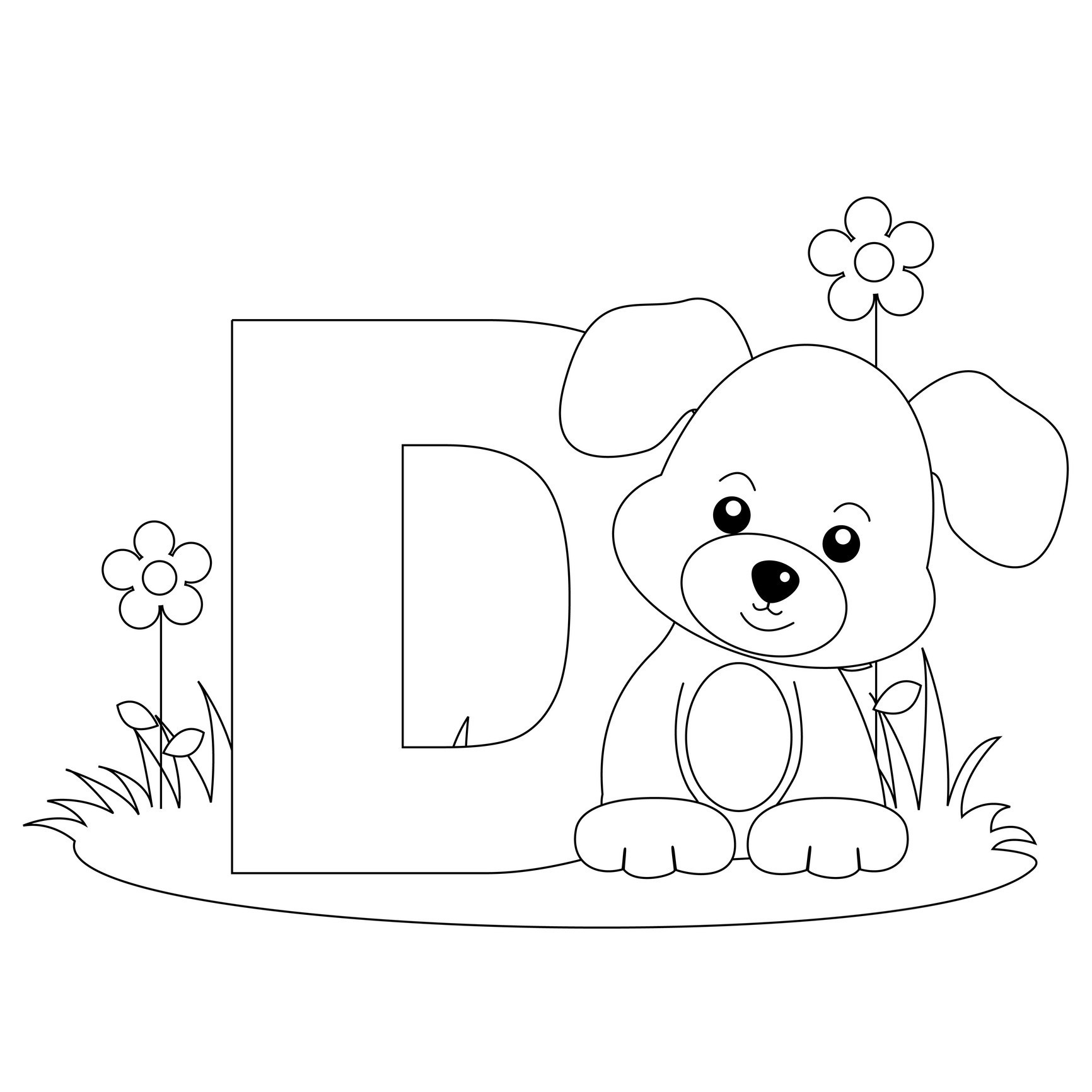 Letter I Coloring Pages
 Free Printable Alphabet Coloring Pages for Kids Best