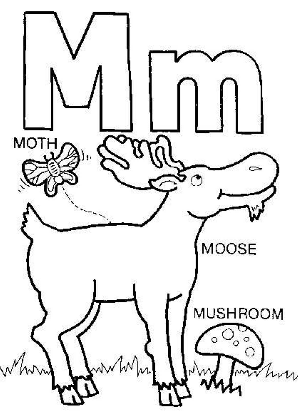 Letter M Coloring Pages
 Letter M Coloring Pages Coloring Home