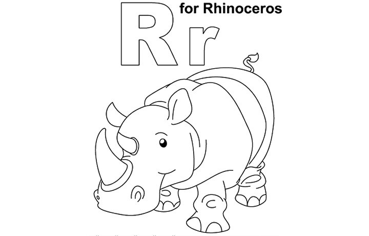 Letter R Coloring Pages
 Letter R coloring pages to and print for free