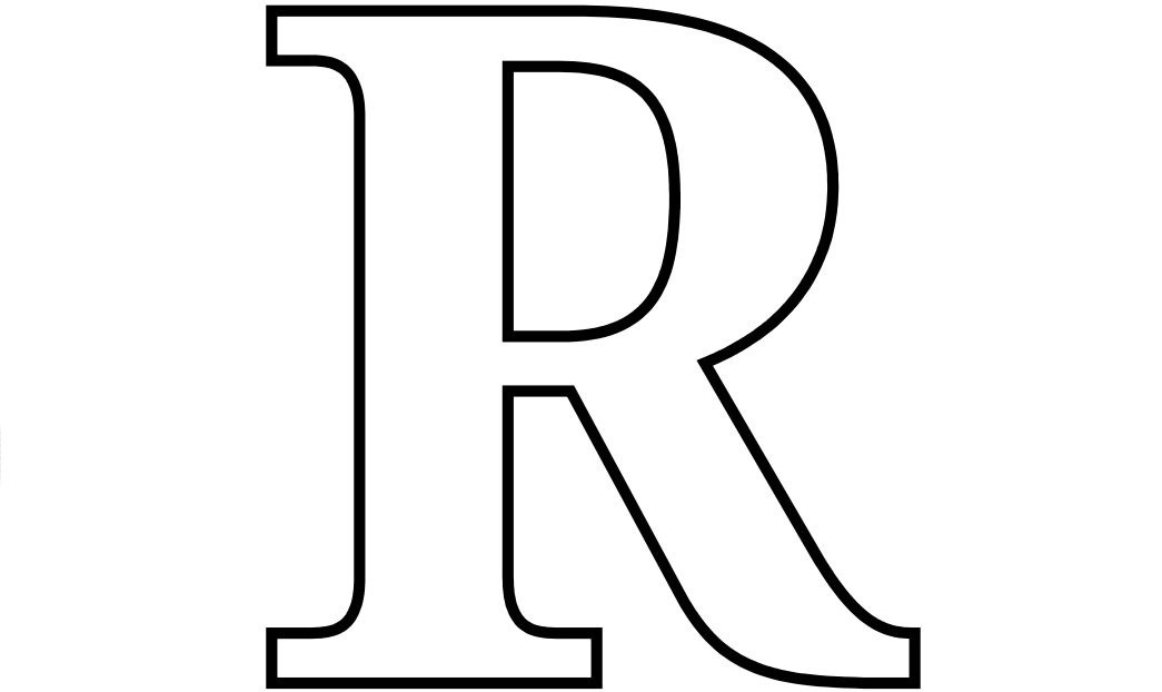 Letter R Coloring Pages
 Letter R coloring pages to and print for free