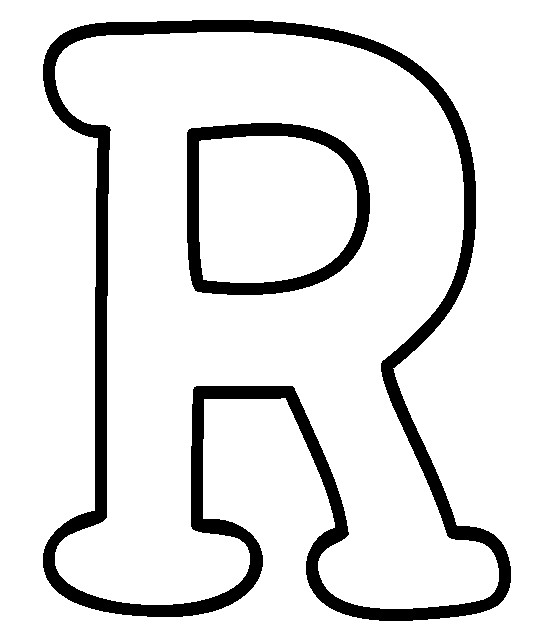 Letter R Coloring Pages
 7 Best of R Coloring Page Printable Book Block