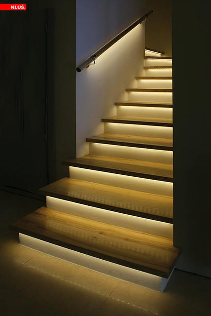 Best ideas about Light For Staircase
. Save or Pin LED Staircase Accent Lighting Contemporary Staircase Now.