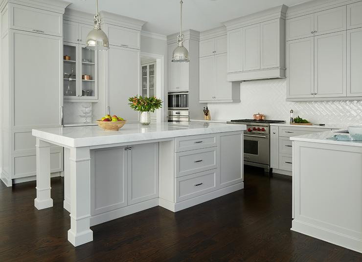 Best ideas about Light Gray Kitchen Cabinets
. Save or Pin Gray Glossy White Kitchen Design Best site wiring harness Now.