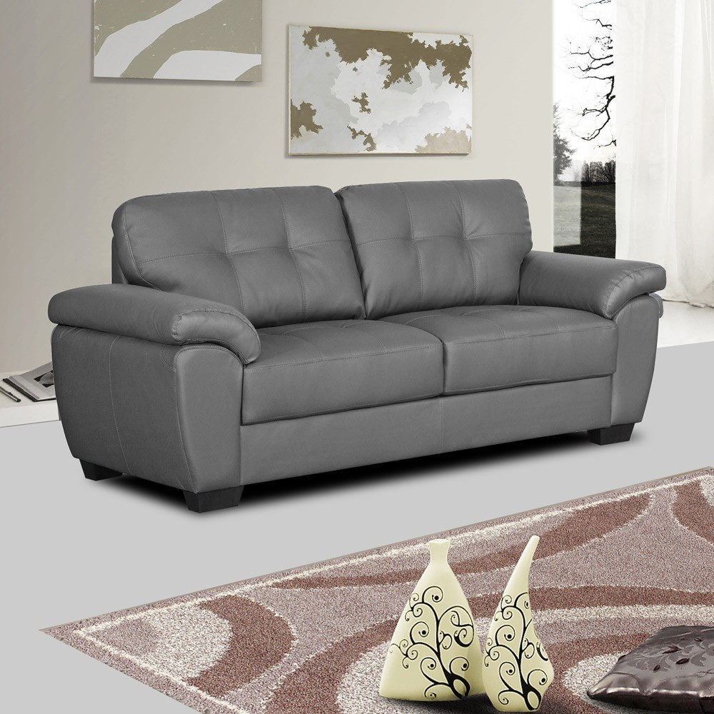 Best ideas about Light Gray Sofa
. Save or Pin Light Grey Leather Sofa Valencia 3 Seater Taupe Grey H8587 Now.