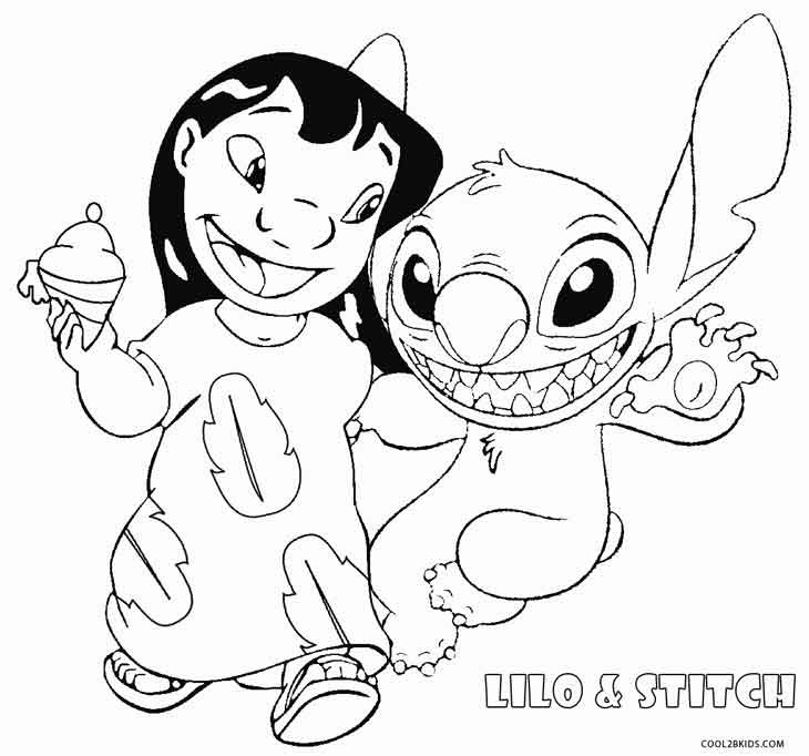 Lilo And Stitch Coloring Book
 Printable Lilo and Stitch Coloring Pages For Kids
