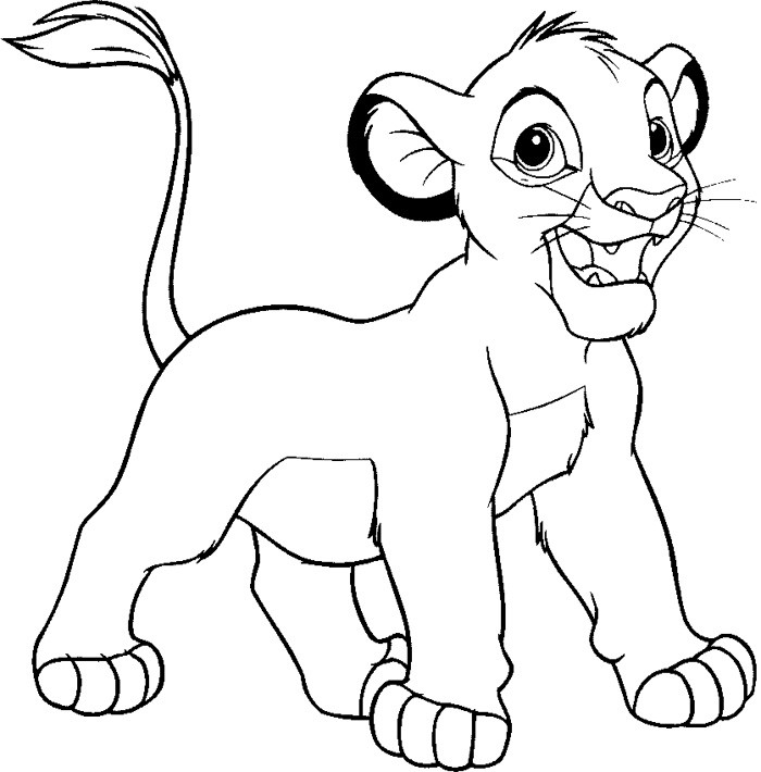 Lion King Printable Coloring Pages
 Printable The Lion King Coloring Pages