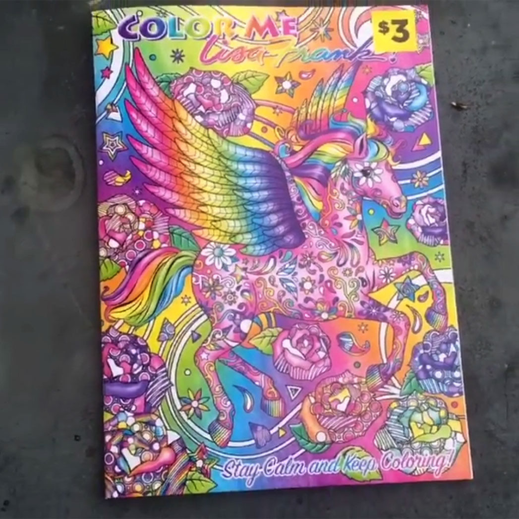 Lisa Frank Coloring Books For Adults
 Lisa Frank Releases Adult Coloring Books