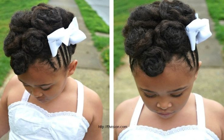 Little Black Girl Wedding Hairstyles
 17 Best images about Zahara hairstyles on Pinterest