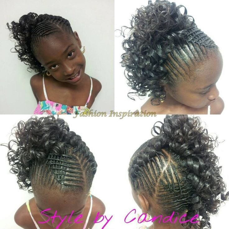 Little Black Girl Wedding Hairstyles
 African American flowergirl hairstyles