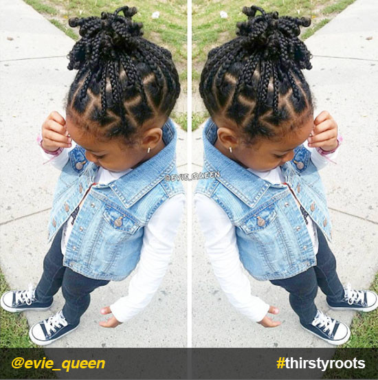 Little Girl Braids Hairstyles
 20 Cute Natural Hairstyles for Little Girls