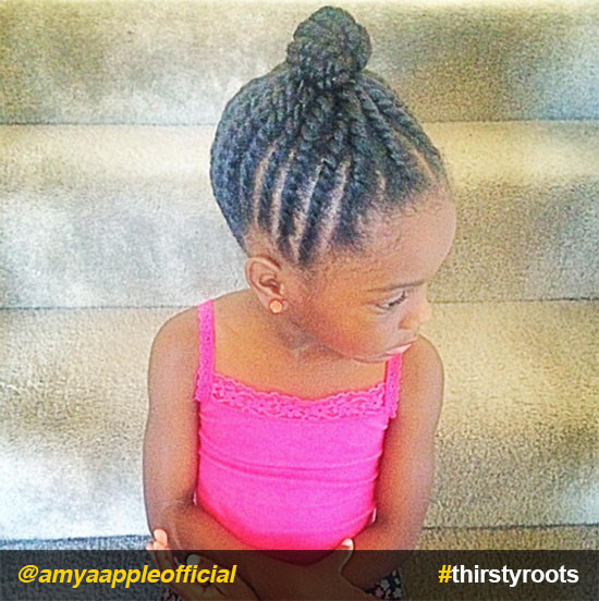 Little Girl Braids Hairstyles
 20 Cute Natural Hairstyles for Little Girls