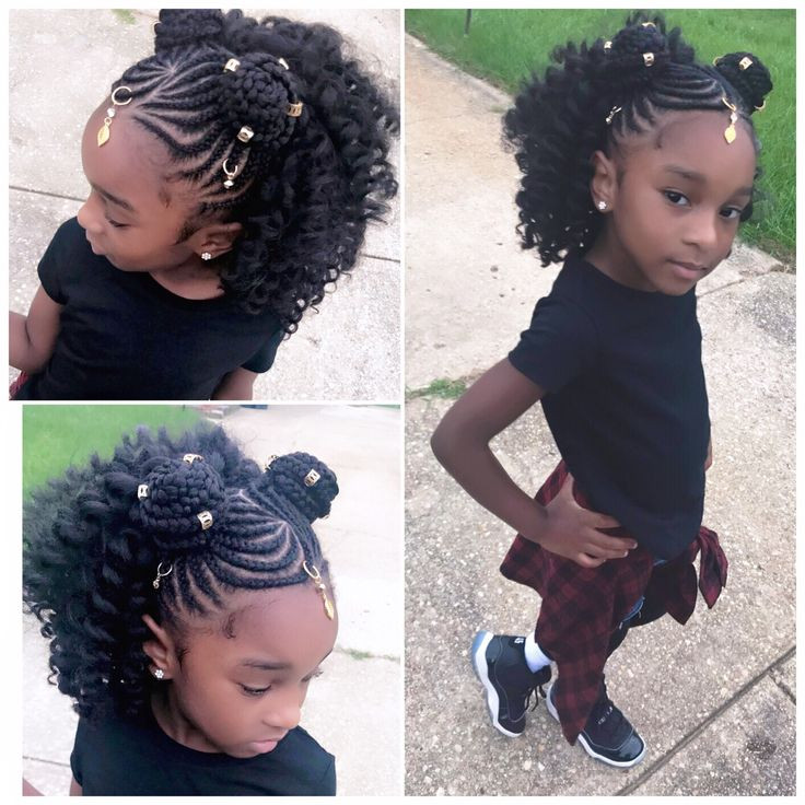 Little Girl Crochet Hairstyles
 25 beautiful Kid braids ideas on Pinterest
