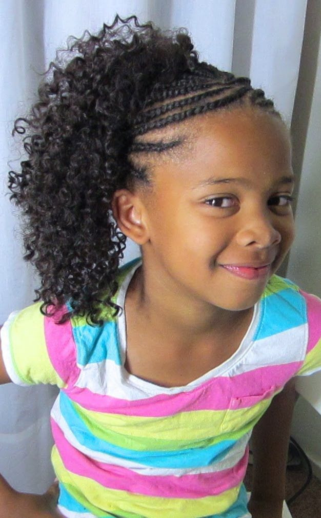 Little Girl Crochet Hairstyles
 Crochet Braids Kids Style braided