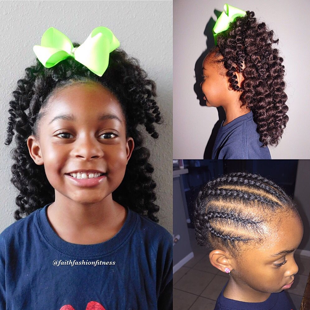 Little Girl Crochet Hairstyles
 Crochet braids using 12" Havana twist Twist were