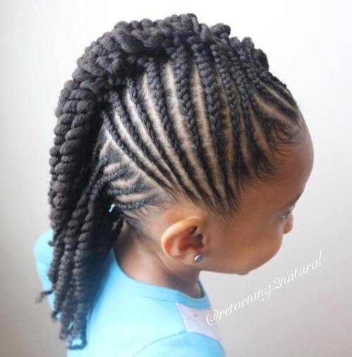 Little Girl Mohawk Hairstyles
 Braids for Kids – 40 Splendid Braid Styles for Girls