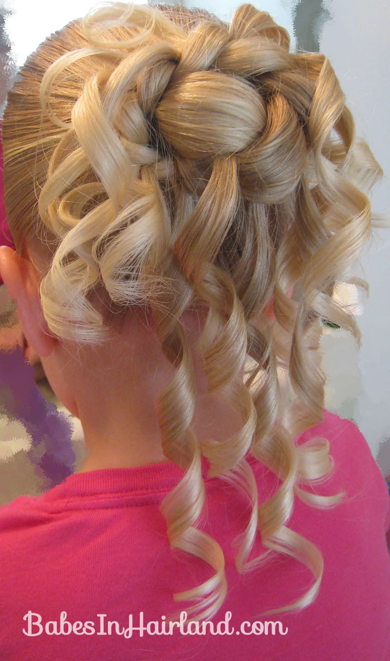 Little Girl Updo Hairstyles
 Feather Braided Bun Babes In Hairland