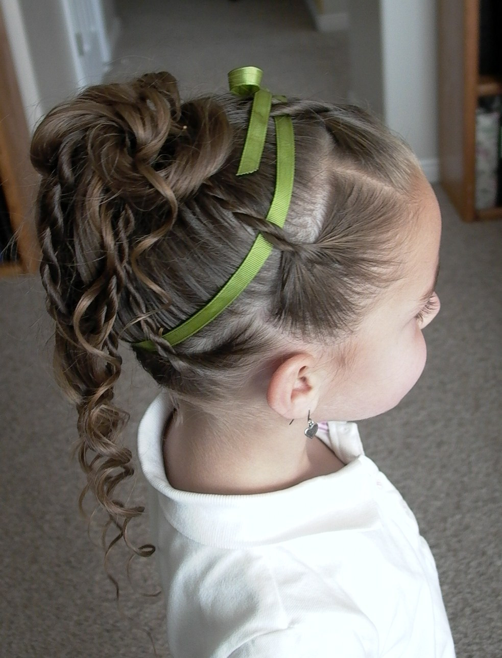 Little Girl Updo Hairstyles
 Pretty Hair is Fun How to do a Twist Braid Updo Video