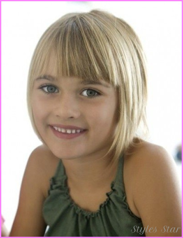 Little Girls Haircuts With Bangs
 Little girls short haircuts with bangs StylesStar