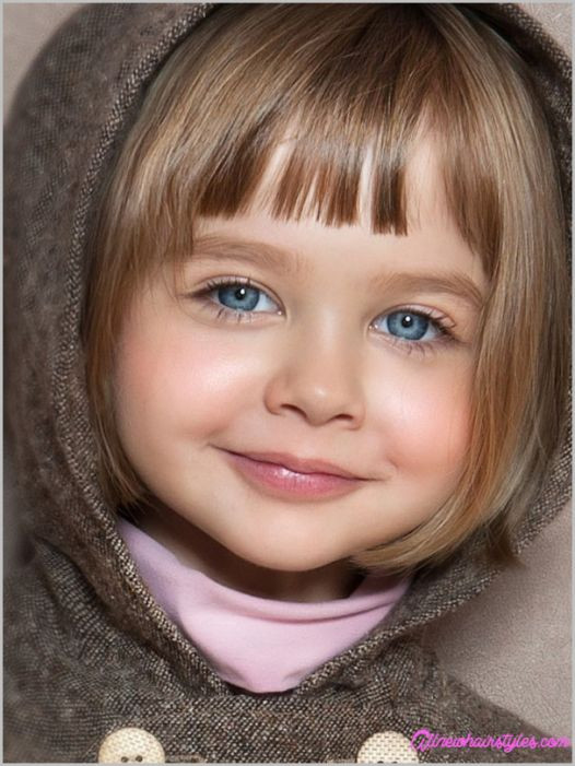 Little Girls Haircuts With Bangs
 Little girl haircuts with side bangs AllNewHairStyles