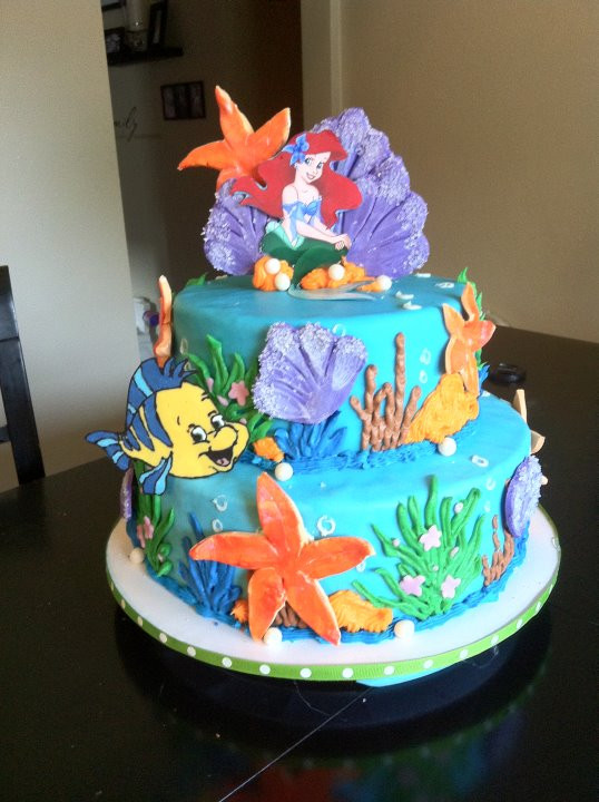Little Mermaid Birthday Cake
 Cakes Cake Is A Good Thing