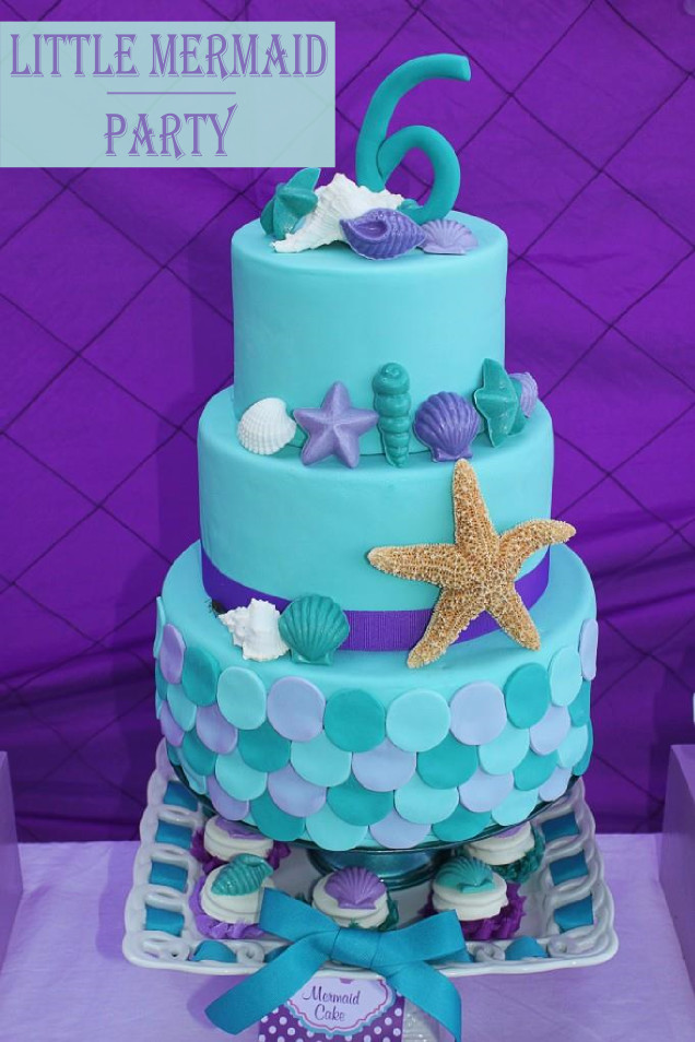 Little Mermaid Birthday Cake
 Little Mermaid Party