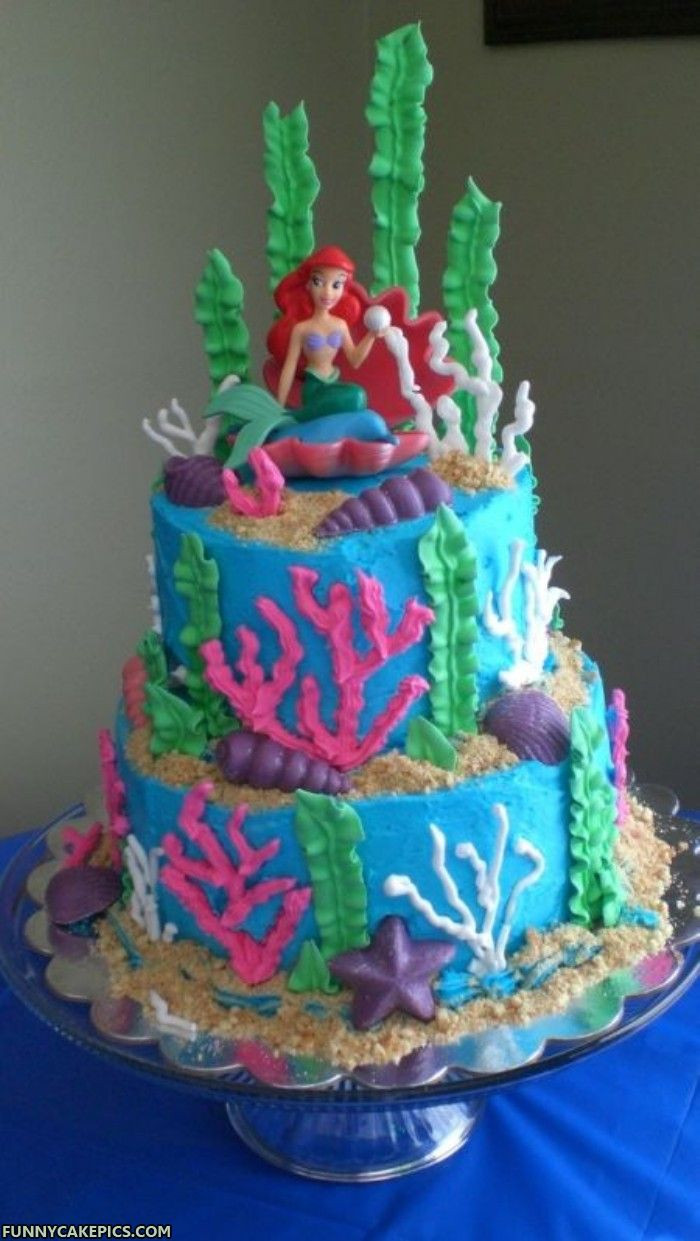 Little Mermaid Birthday Cake
 Mermaid Cakes – Decoration Ideas