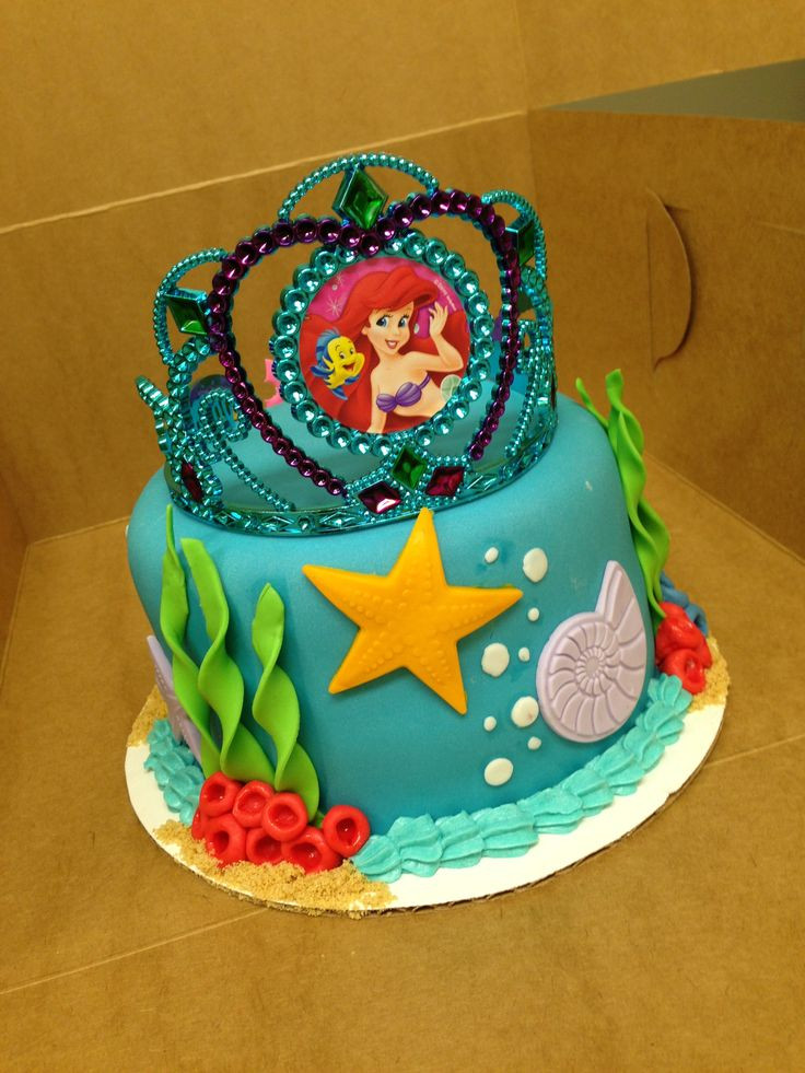Little Mermaid Birthday Cake
 1000 images about Ariel Little Mermaid Party Ideas on