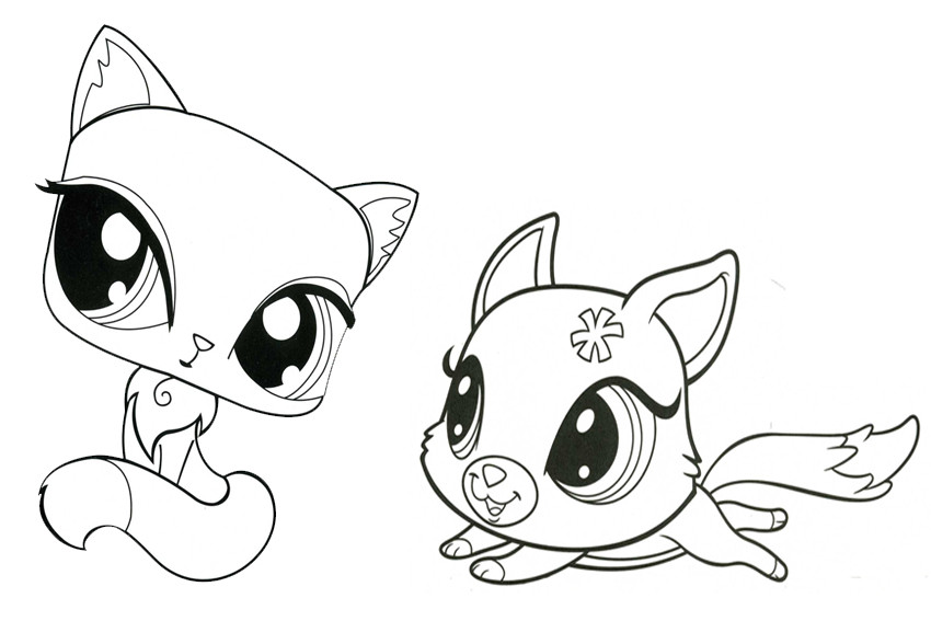 Littlest Pet Shop Coloring Pages
 Littlest Pet Shop para colorear pintar e imprimir