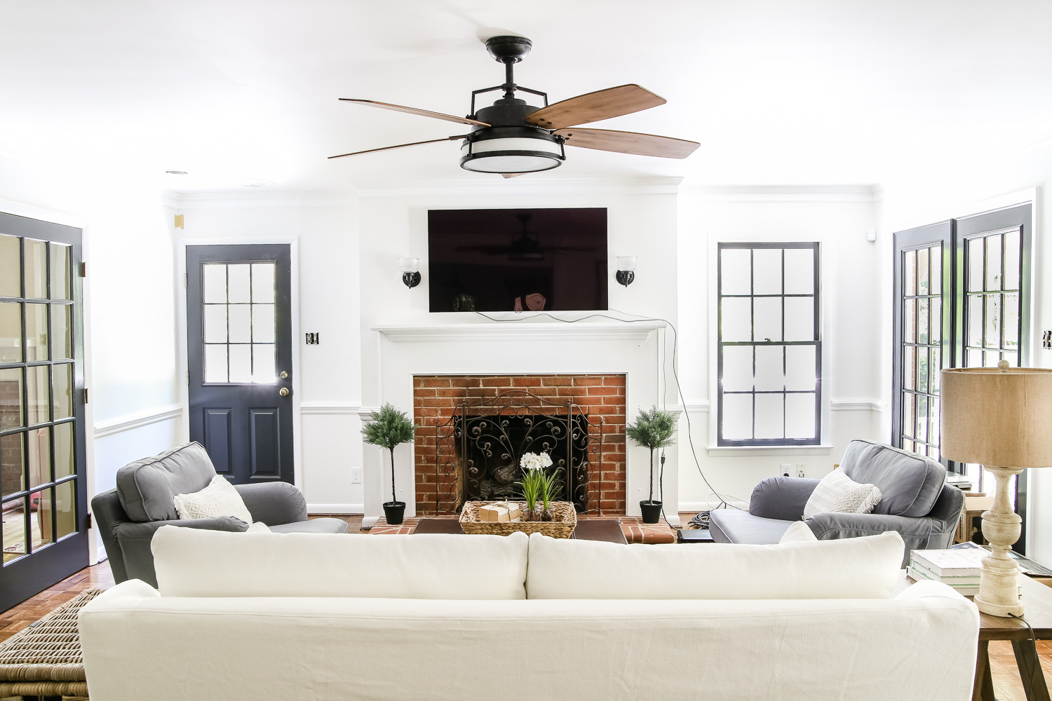 Best ideas about Living Room Ceiling Fan
. Save or Pin Living Room Update Ceiling Fan Swap Bless er House Now.