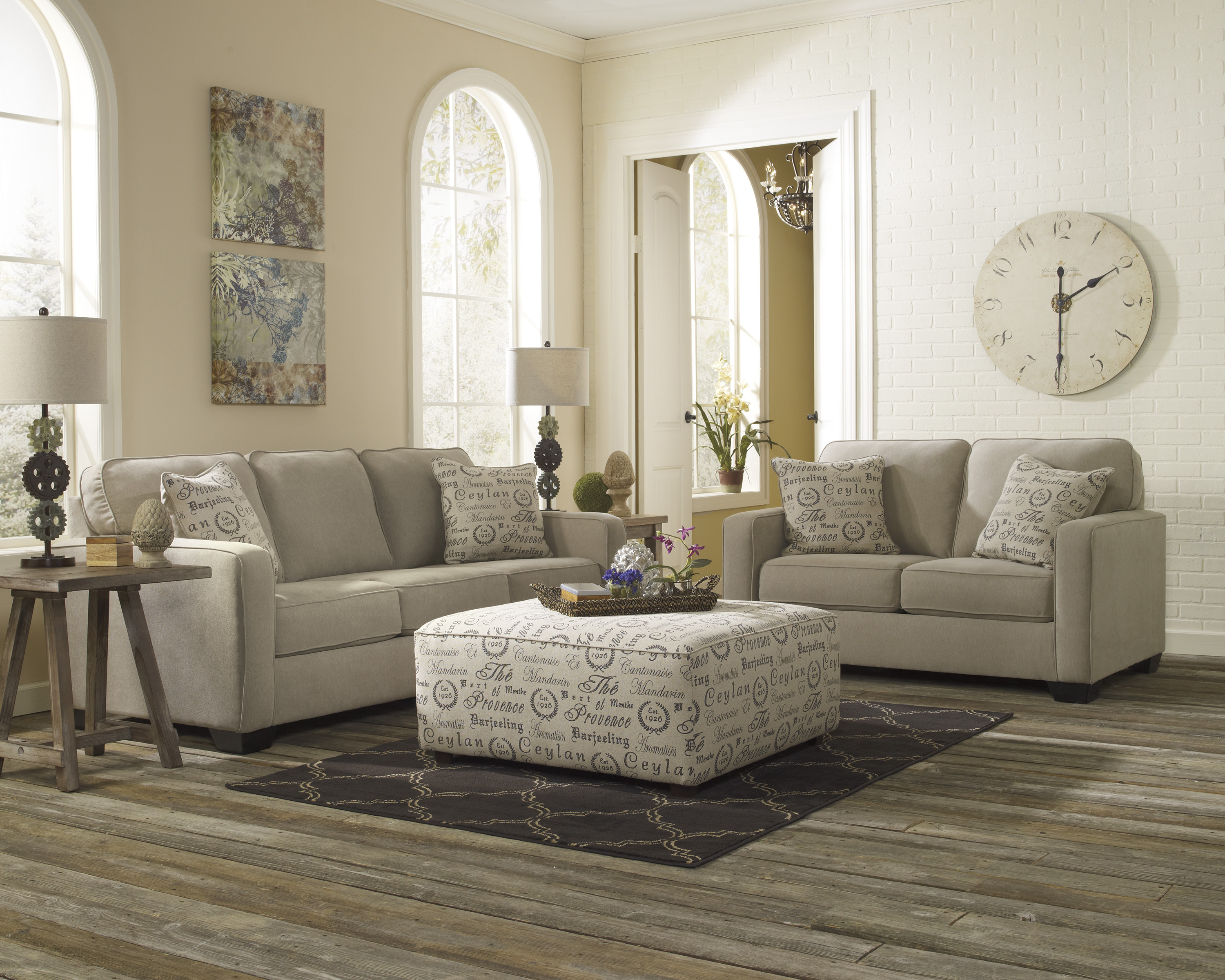 Best ideas about Living Room Chairs
. Save or Pin ASHLEY FURNITURE FABRIC SOFA SETS Fabric Sofas AS Now.