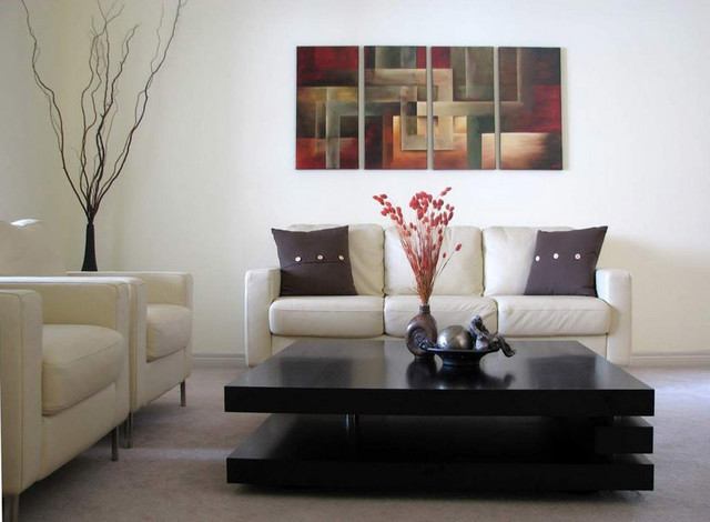 Best ideas about Living Room Paintings
. Save or Pin Contemporary abstract paintings Modern Living Room Now.