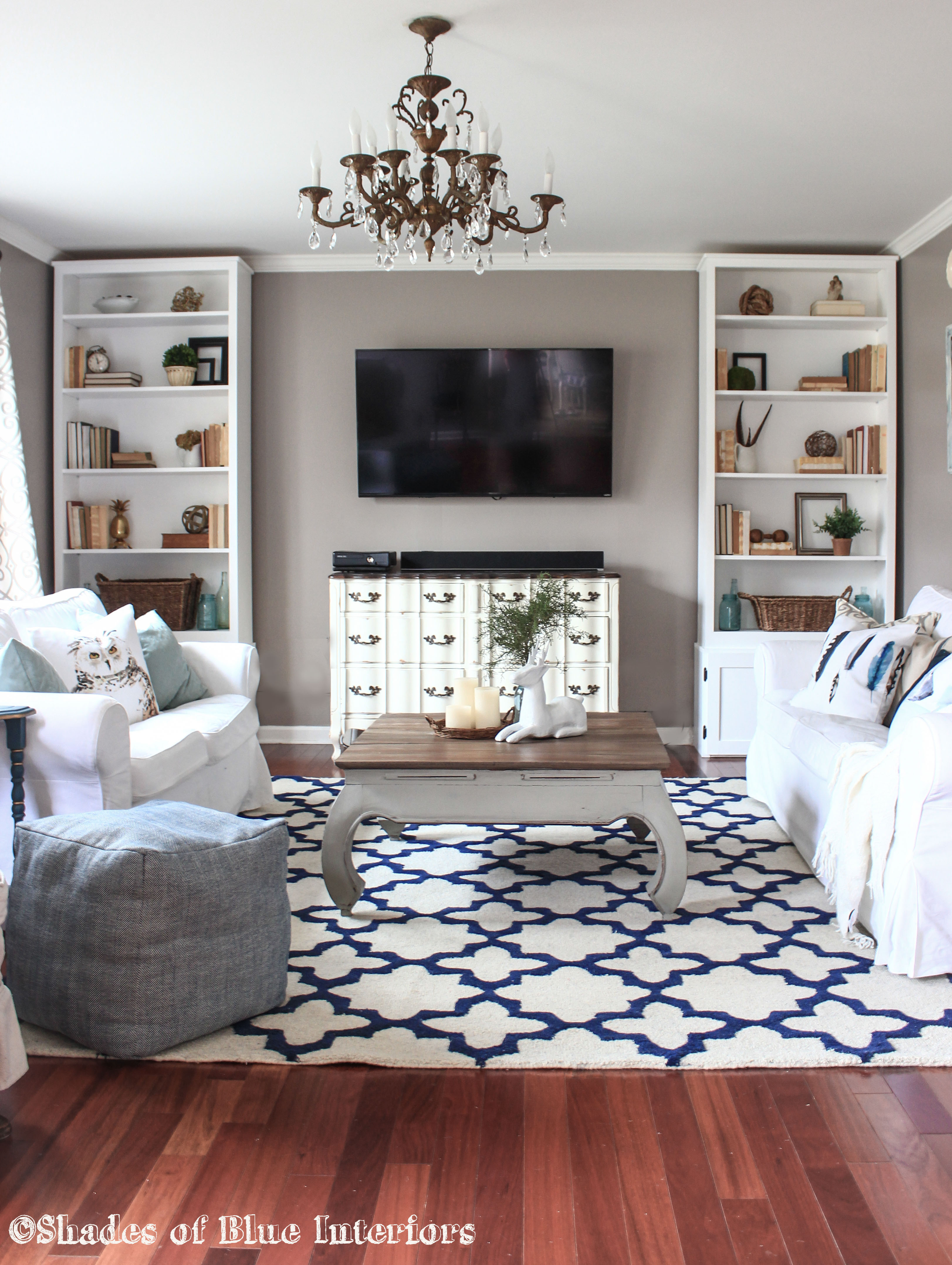 Best ideas about Living Room Rug
. Save or Pin New Living Room Rug Shades of Blue Interiors Now.
