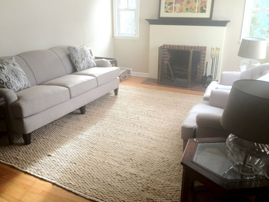 Best ideas about Living Room Rug
. Save or Pin couch in livingroom Now.
