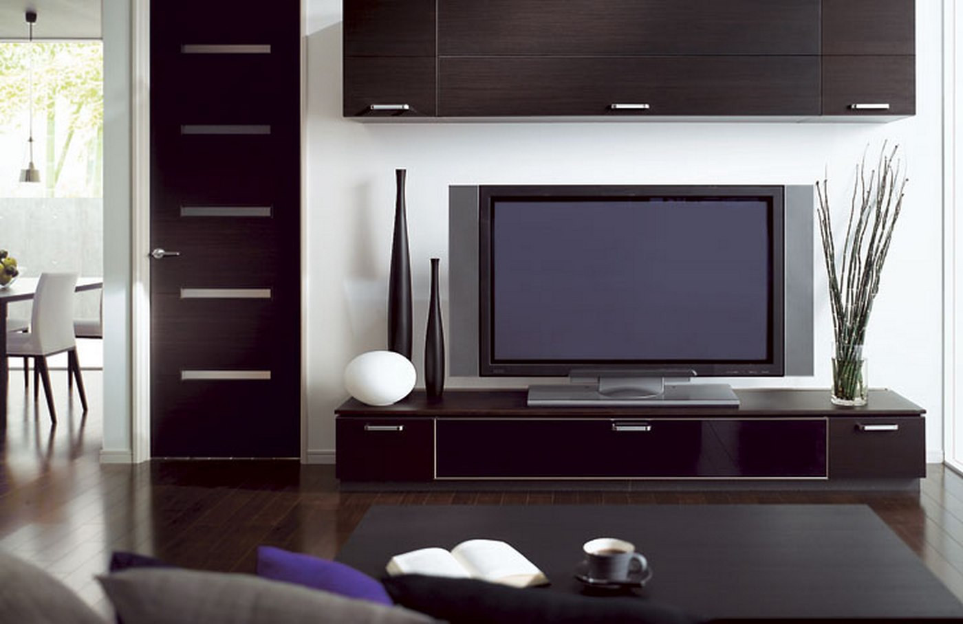 Best ideas about Living Room Tv Stand
. Save or Pin minimalist living room with TV stand table lamp wooden Now.