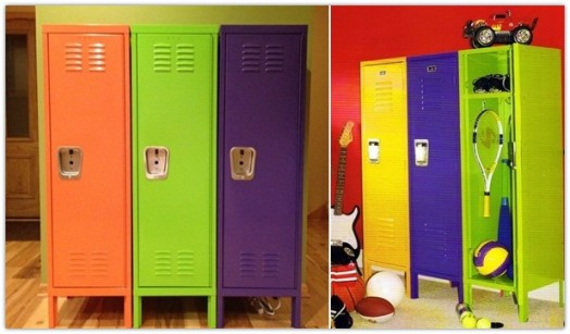 Best ideas about Lockers For Kids Room
. Save or Pin 10 Ideas To Use Lockers As Kids Room Storage Now.