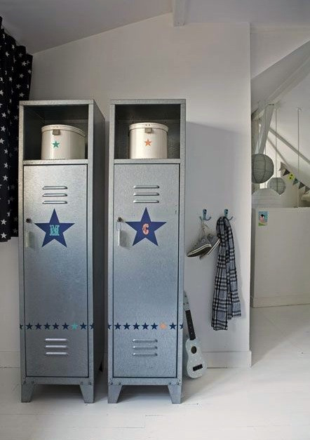 Best ideas about Lockers For Kids Room
. Save or Pin Ways to Use Metal Lockers in Kids Rooms Now.