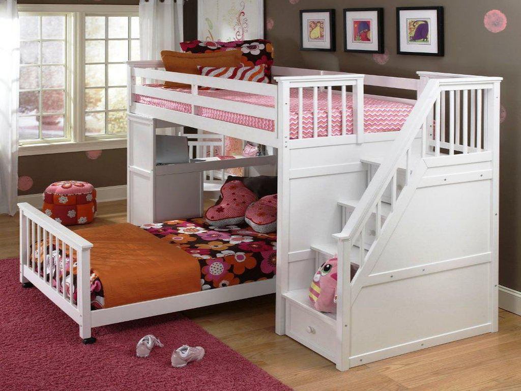 Best ideas about Loft Bunk Bed With Stairs
. Save or Pin Full Over Futon Bunk Bed With Stairs Now.