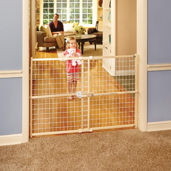 Best ideas about Long Baby Gate
. Save or Pin Amazon North States Supergate Quick Fit Wire Mesh Now.
