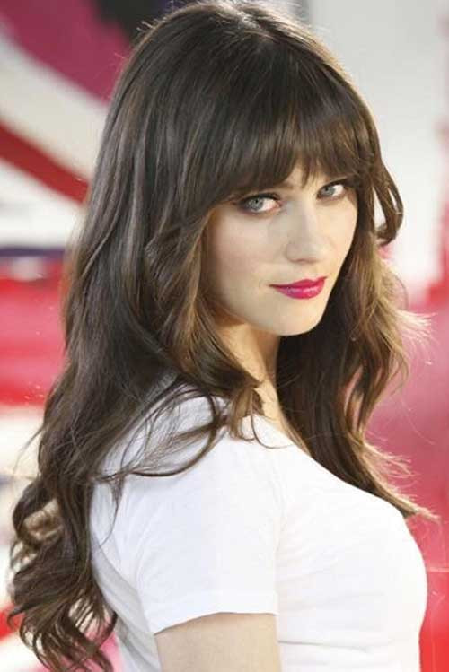 Long Curly Hairstyles With Bangs
 25 Hairstyles with Long Bangs