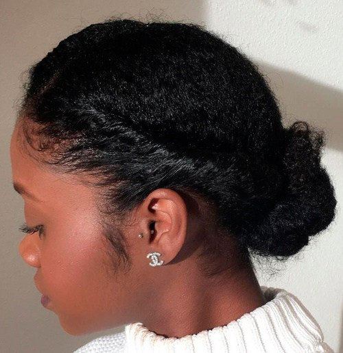 Best ideas about Low Bun Hairstyles For Black Hair
. Save or Pin 20 Hottest Flat Twist Hairstyles for This Year Now.