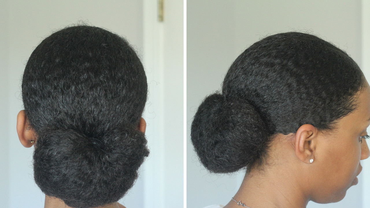 Best ideas about Low Bun Hairstyles For Black Hair
. Save or Pin sleek low bun on natural hair Now.