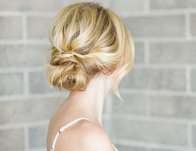 Low Bun Prom Hairstyles
 Hair DIY Low Bun with Crisscross