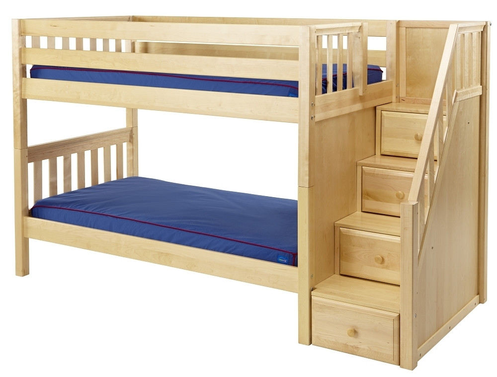 Best ideas about Low Loft Bed With Staircase
. Save or Pin Maxtrix Low Bunk Bed W staircase End Regarding Low Bunk Now.